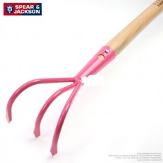 Griffe à 3 dents avec grattoir Spears & Jackson. Pour biner, aérer et désherber.
