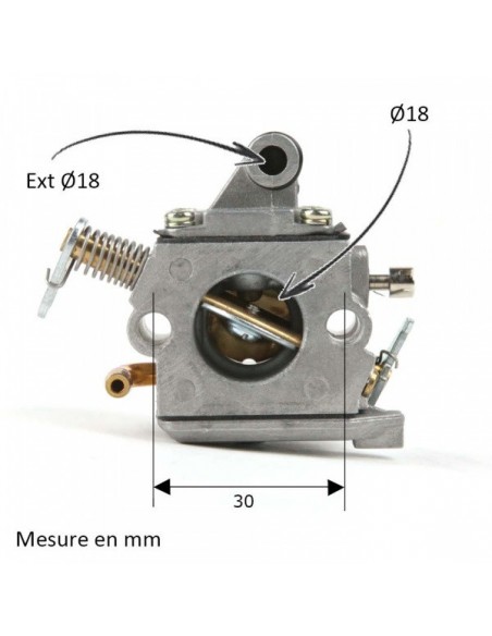 Carburateur pour Stihl MS170, MS180 