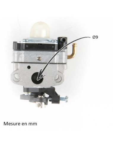 Carburateur pour débrousailleuse. Remplace WY.