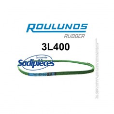 Courroie tondeuse 3L400 Roulunds Continental 9,5 x 6 x 1016 mm 2
