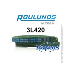 Courroie tondeuse 3L420 Roulunds Continental 9,5 x 6 x 1067 mm 2