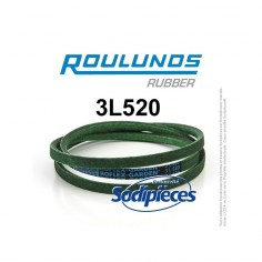 Courroie tondeuse 3L520 Roulunds Continental 9,5 x 6 x 1321 mm 2