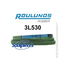 Courroie tondeuse 3L530 Roulunds Continental 9,5 x 6 x 1346 mm 2