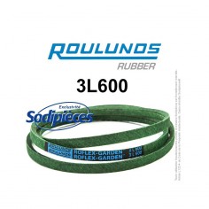 Courroie tondeuse 3L600 Roulunds Continental 9,5 x 6 x 1524 mm 2