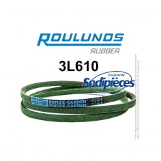 Courroie tondeuse 3L610 Roulunds Continental 9,5 x 6 x 1549 mm 2
