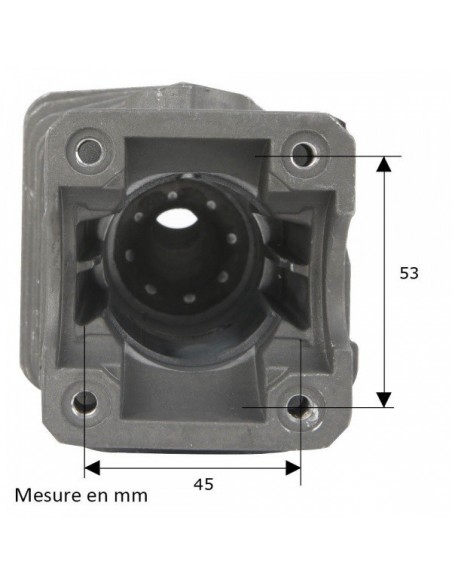 Cylindre piston pour tronconneuse Husqvarna 340, 345, 350. Ø 42 mm. 503 87 000 73, 503 87 02 74