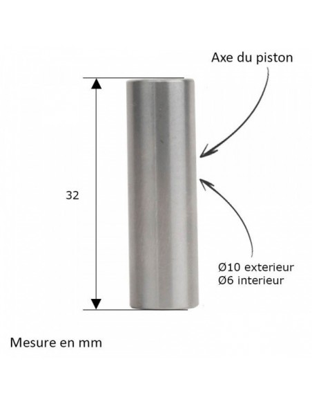 Cylindre piston pour tronconneuse Husqvarna 340, 345, 350. Ø 42 mm. 503 87 000 73, 503 87 02 74
