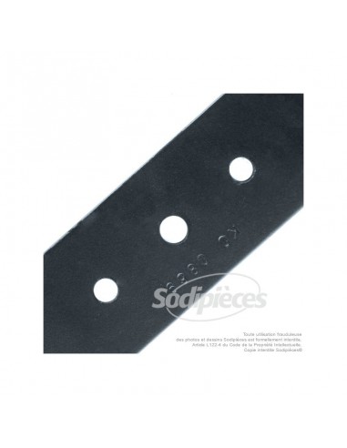 Lame tondeuse 45,7 cm. Al. 10 mm. Pour Oleo Mac