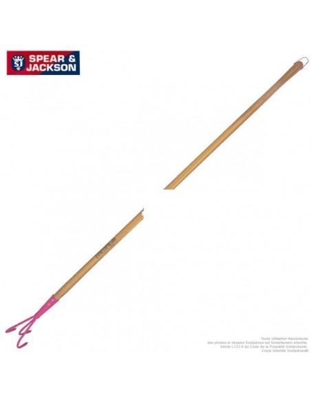 Griffe à 3 dents avec grattoir Spears & Jackson. Pour biner, aérer et désherber.