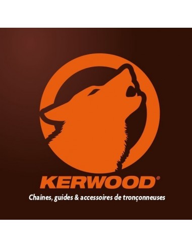 Kit 1 guide. 45 cm, 3/8". 1,5 mm. 18A3KSWB + 2 chaînes 64 maillons 3/8", 1,5mm. Kerwood