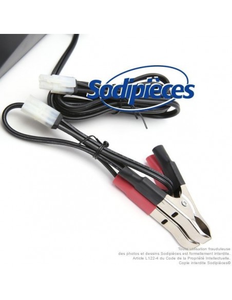 Chargeur de batterie Tecmate 12V 1,8A.