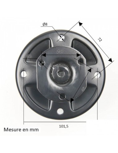 Palier de lame pour Gilson 88 221-36 604