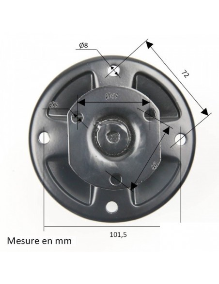 Palier de lame pour Gilson 88 221-36 604