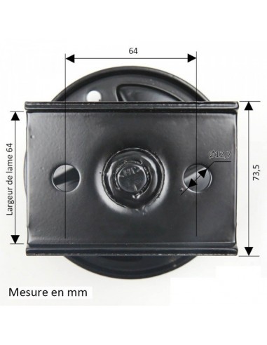 Palier de lame pour Gilson 88 221-36 604