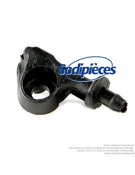 Raccord en équerre de la pompe à huile pour Stihl 021, MS210, 023, MS230, 025, MS250. 1123 640 2901