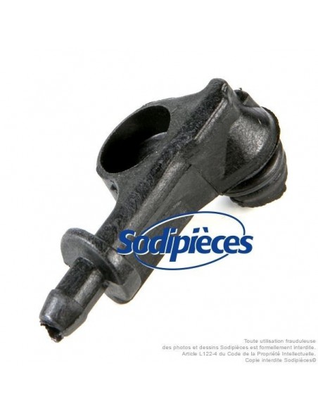 Raccord en équerre de la pompe à huile pour Stihl 021, MS210, 023, MS230, 025, MS250. 1123 640 2901