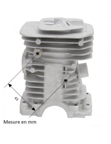 Cylindre tronçonneuse Husqvarna 136 - 137 Ø38 mm