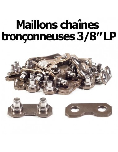 Maillons de chaîne tronçonneuse 3/8 LP. 20 maillons