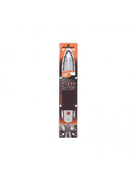 Guide+chaine tronçonneuse Kerwood. 40cm, 3/8"LP 1,3 mm