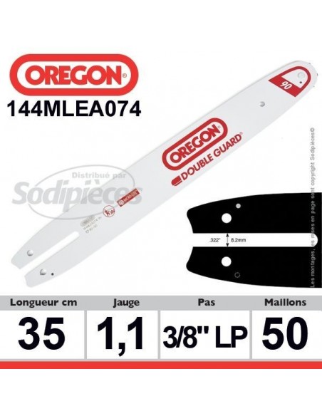 Guide 144MLEA074 OREGON Micro Lite A074. 35 cm