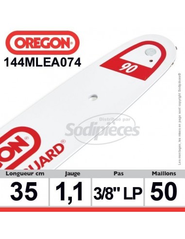 Guide 144MLEA074 OREGON Micro Lite A074. 35 cm