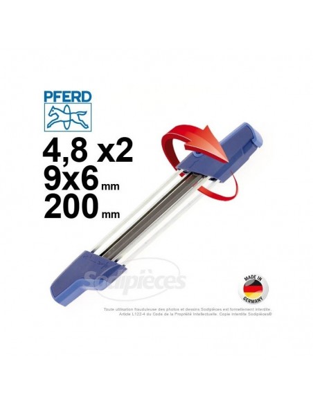 Chain Sharp CS-X 4,8 pour chaîne 325". Affûteuse de chaîne réversible Pferd.