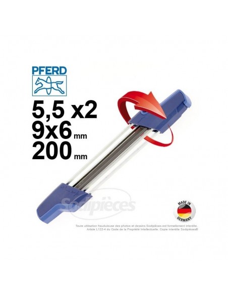 Chain Sharp CS-X 5,5 pour chaîne 404". Affûteuse de chaîne réversible Pferd.