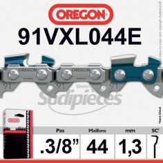 Chaîne tronçonneuse 91VXL044E OREGON. 3/8. 1,3mm. 44 maillons"