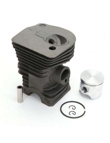 Cylindre piston pour tronconneuse Husqvarna 340, 345, 350. Ø 42 mm. 503 87 000 73, 503 87 02 74