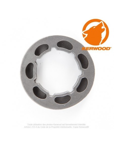 Bague standard Kerwood pour pignon tronçonneuse 7 dents 0,404