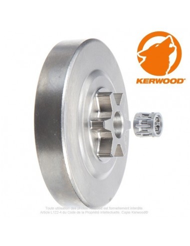 Pignon ECHO tronçonneuse étoile 3/8LP 6 dents. "
