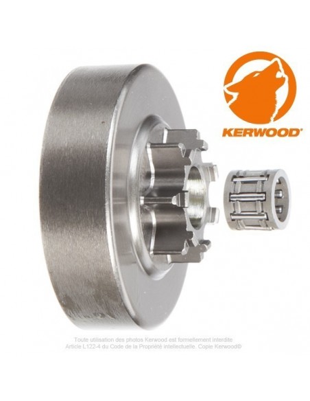 Pignon kerwood pour SOLO étoile 0,325. 7 dents. "