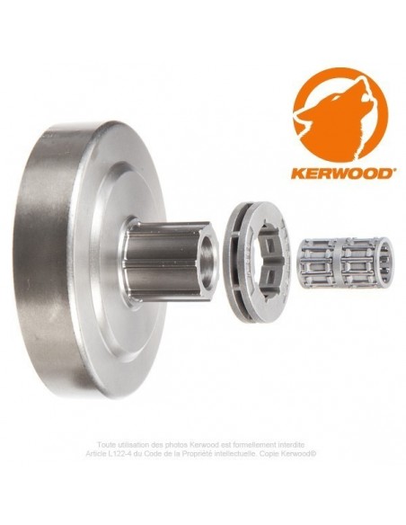 Pignon kerwood pour Stihl étoile 0,325. 7 dents. "