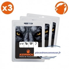 Chaîne tronçonneuse Kerwood 55 maillons 3/8”LP, 1,3mm. Par 3