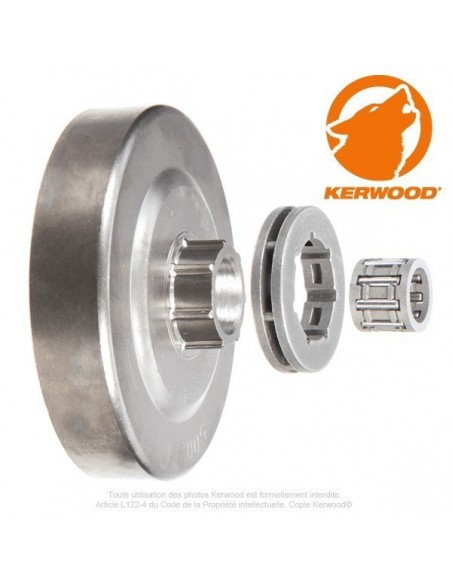 Pignon kerwood pour Alpina étoile 0,325. 7 dents. "
