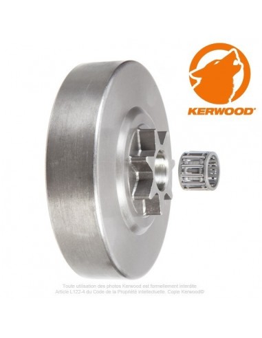 Pignon tronçonneuse MC CULLOCH étoile 3/8. 7 dents. "