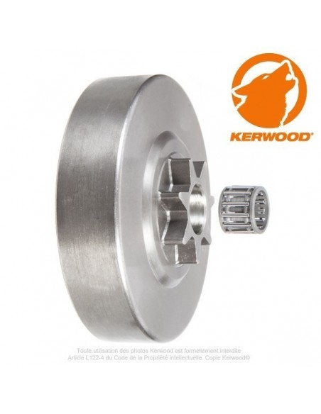 Pignon tronçonneuse MC CULLOCH étoile 3/8. 7 dents. "