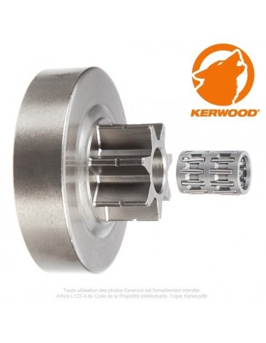 Pignon tronçonneuse STIHL étoile 3/8. 7 dents. "