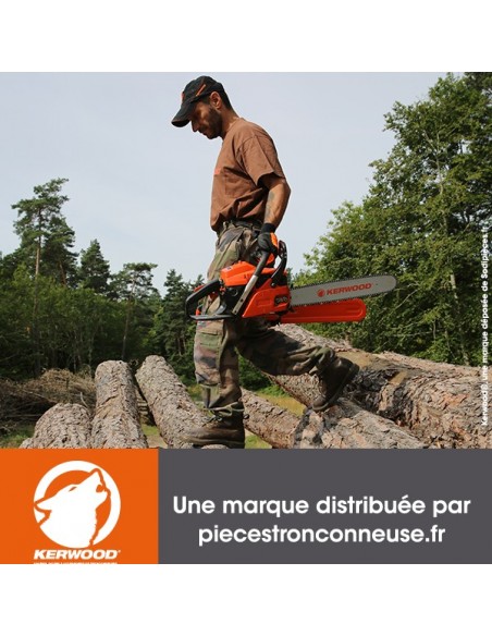 Chaîne tronçonneuse KERWOOD 100 pieds 3/8, 1,3mm"