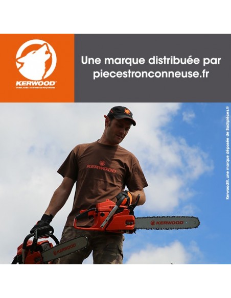 Chaîne tronçonneuse KERWOOD 76 maillons 3/8, 1,5mm"