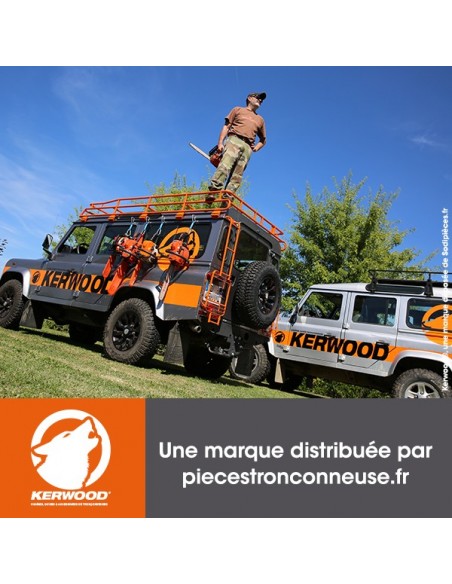 Chaîne tronçonneuse KERWOOD 72 maillons 3/8", 1.6mm