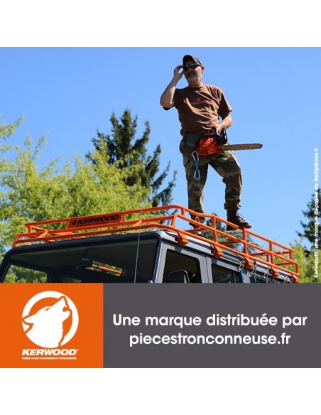 Chaîne tronçonneuse KERWOOD 68 maillons 325", 1,5mm, modèle semi carrée