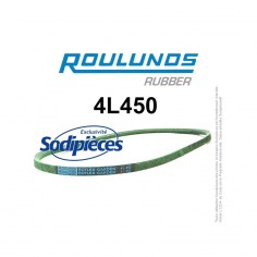 Courroie tondeuse 4L450 Roulunds Continental 12,7 x 7,2 x 1143 mm 2
