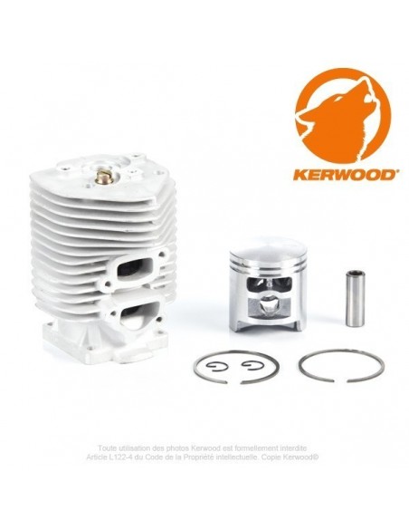 Cylindre piston tronçonneuse Stihl 050 diam 52mm