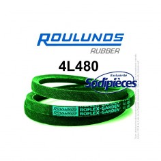Courroie tondeuse 4L480 Roulunds Continental 12,7 x 7,2 x 1219 mm 2
