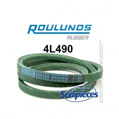 Courroie tondeuse 4L490 Roulunds Continental 12,7 x 7.2 x 1245 mm 2