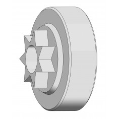 Pignon 6 dents PAS 3/8Lp Stihl MS200/020T 2