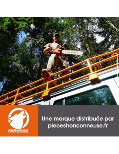 Guide+chaine tronçonneuse Kerwood. 30cm, 3/8"LP 1,3 mm