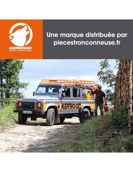 Guide+chaine tronçonneuse Kerwood. 40cm, 3/8"LP 1,3 mm