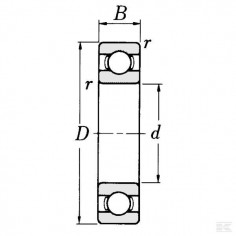 Palier de vilebrequin Stihl MS260/MS240/026/024 2